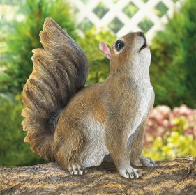 Bushy Tail Squirrel Figurine