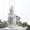 WHITE LIGHTHOUSE LANTERN