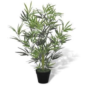 vidaXL Artificial Bamboo Tree with Pot 80 cm