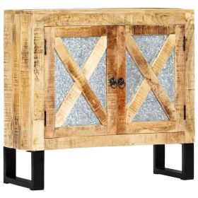 vidaXL Sideboard 80x30x76 cm Solid Mango Wood