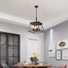 Farmhouse Chandelier 4-Light Vintage Antique Chandeliers Light Fixture For Kitchen Dining Room Living Room Golden Black(No Bulbs)NEW SKU:W1340P206637