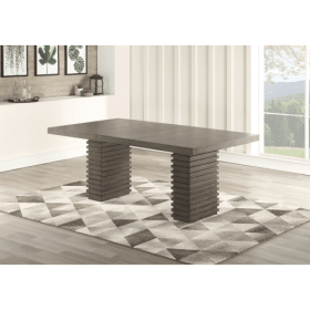 Mila - Dining Table - Dark Gray