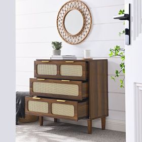 Solid Wood 3-drawer Vanity