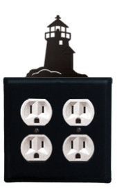 Lighthouse - Double Outlet Cover