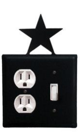 Star - Single Outlet and Switch Cover