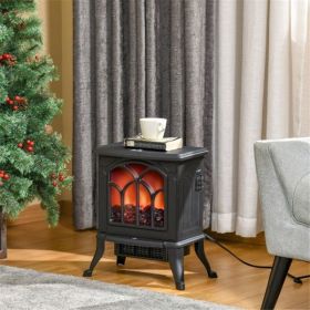 750W/1500W 17 inch Electric Fireplace Heater