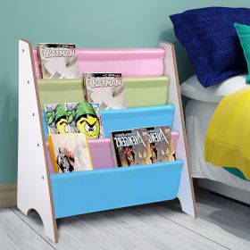 White Book Rack For Kids