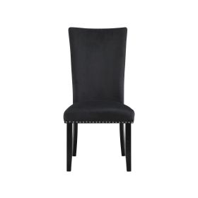 JHOANNA BLACK DINING CHAIRS (KIT OF 2)