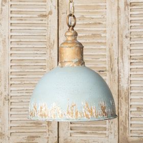 Retro Blue Pendant Light for Stylish Home Interiors, Perfect for Creating a Cozy and Sophisticated Ambiance