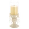 Antique Victorian-Style Hurricane Lantern Oil Lamp Vintage Lighting Decor