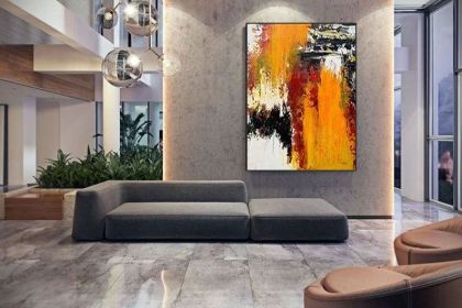 Handcrafted Abstract Original Oil Paintings Elevate Your Home Decor with Stunning Wall Art and The Perfect Gift for Your Loved Ones (Style: 01, size: 80x120cm)